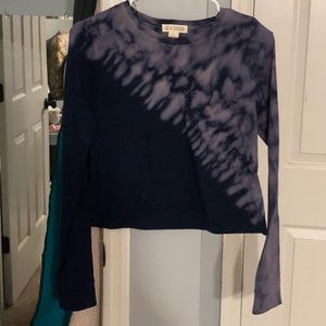 Navy Tie Dye Tee